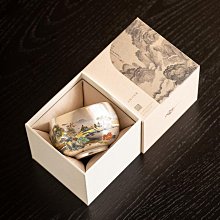 【鎏銀主人杯】999純銀茶杯景德鎮描金山水主人杯家用禮品茗杯高檔防燙養生茶盞凌雲閣茶具 歷史價格詳細信息