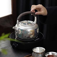 何賦森老師手作瓷包銀七彩雛菊泡茶壺999銀鎏銀茶壺家用陶瓷茶壺 歷史價格詳細信息