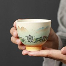 窯變陶瓷建盞品茗杯單杯功夫茶杯茶盞茶碗男士女士個人專用主人杯 歷史價格詳細信息