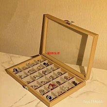 展示盤 托盤 耳釘展示盒帶蓋戒指收納盒大容量飾品展示盤耳環盒首飾看貨盤防塵 歷史價格詳細信息