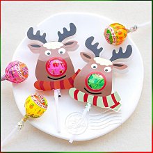 DIY聖誕麋鹿造型棒棒糖裝飾紙卡 25入/組 歷史價格詳細信息