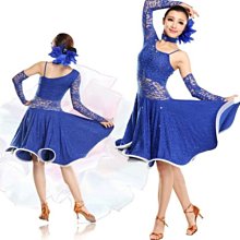 5Cgo【鴿樓】含稅會員有優惠39800902279 成人女拉丁舞表演服裝比賽服吊帶後綁帶亮片流蘇拉丁舞裙舞衣主持泡泡裙 歷史價格詳細信息