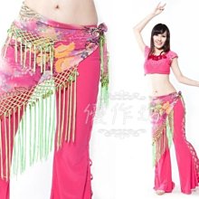 【優作坊】促銷款88_流蘇亮片腰裙褲裝_肚皮舞腰巾、肚皮舞紗巾、肚皮舞上衣、表演服裝 歷史價格詳細信息