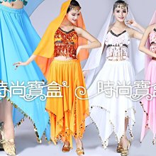 肚皮舞雪紡裙吊裙表演服半身裙印度舞裙舞臺服大擺裙演出舞蹈服 歷史價格詳細信息