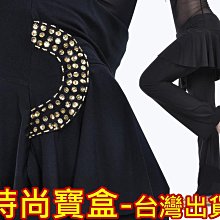 《時尚寶盒》#A10667_[台灣????????發貨有收據]_五分袖網紗短擺上衣+側開叉斜邊腰裙套組_多色_表演/肚皮舞蹈/成 歷史價格詳細信息