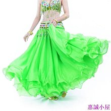 肚皮舞雪紡裙吊裙表演服半身裙印度舞裙舞臺服大擺裙演出舞蹈服 歷史價格詳細信息