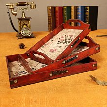 木質托盤餐盤 長方形胡桃木盤托盤北歐風家用下午點心收納盤 歷史價格詳細信息