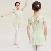 兒童芭蕾舞練功服短袖套裝女童上衣拼色跳舞 歷史價格詳細信息
