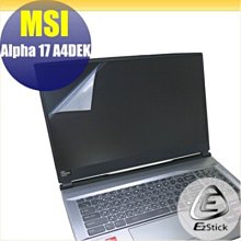 【Ezstick】MSI ALPHA 15 A3DD 靜電式筆電LCD液晶螢幕貼 (可選鏡面或霧面) 歷史價格詳細信息