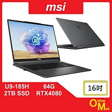 微星 MSI Creator 16 AI Studio A1VHG-064TW 灰 歷史價格詳細信息