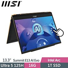 MSI 微星 Summit E13 AI Evo A1MTG-018TW 商務筆電(U7/32G/1TB) 歷史價格詳細信息