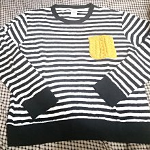 針織橫條紋撞色兩穿領收腰荷葉短版上衣 《FA2747》 歷史價格詳細信息