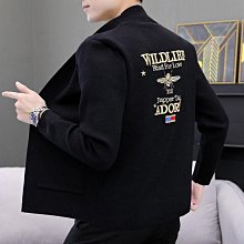 開衫毛衣男春秋季外搭休閑立領線衣日系復古男士拉鏈開衫針織外套-zero潮流屋 歷史價格詳細信息