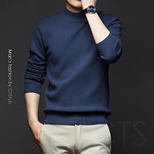 高領毛衣 男士打底針織衫 秋冬季潮流刷毛加厚保暖男裝上衣服 素色高領毛衣男 歷史價格詳細信息