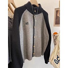 【發貨】慵懶風撞色圓領針織小外套上衣女2024時春秋設計感百搭軟糯毛衣外套女 價格比較,價格查詢,歷史價格詳細信息