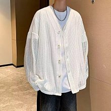 慵懶風鏤空針織衫夏季外套寬松長袖防曬空調罩衫+褶皺半身裙套裝A68143 歷史價格詳細信息