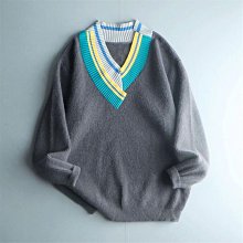 【潮派衣櫥】針織外套男 針織外套 長版針織外套 秋季韓系雙拉鍊針織外套男長袖休閒寬鬆約立領針織小外套毛衣 歷史價格詳細信息