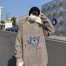 【型男會社】1126 JGW 秋冬磚墻日系大碼男七彩小熊印花加絨加厚毛衣針織衫MY071P60 歷史價格詳細信息