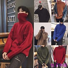 包子の店高領毛衣 情侶裝 潮流毛衣 韓版毛衣 高領針織衫 休閑針織衫 情侶毛衣 潮牌毛衣 圓領毛衣 針織上衣 男女同款 休 歷史價格詳細信息