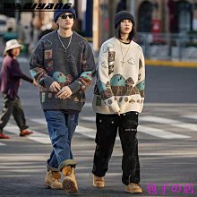 包子の店馬登工裝 美式複古 印第安納瓦霍開衫毛衣 翻領外穿加厚針織衫外套男 歷史價格詳細信息