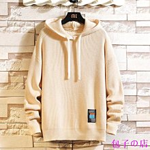 素色連帽毛衣男士潮流時尚百搭休閒上衣外套秋冬季新款簡約 歷史價格詳細信息