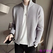 加絨加厚秋冬季新款男士開衫 拉鍊毛衣 寬鬆針織衫外套--勁霸服飾 歷史價格詳細信息