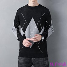 包子の店毛衣 針織毛衣 針織衫 冬天保暖 長袖毛衣 毛衣男青少年韓版潮流個性素色針織衫2020秋冬新款簡約圓領打底衫 歷史價格詳細信息