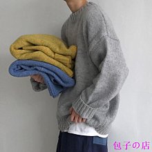 包子の店韓風線衣針織衫圓領毛衣慵懶風學生打底衫日系休閑男生衣著港風潮流【fp1018】 痞帥小熊毛衣男寬松慵懶百搭韓版潮流 歷史價格詳細信息