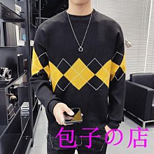 圓領毛衣男長袖針織打底衫2023新款秋冬韓版修身保暖內搭線衣-潮男服飾 歷史價格詳細信息