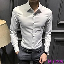 包子の店職業襯衫長袖襯衫韓版商務襯衫【FP1711】 南極人長袖襯衫男裝春夏中青年商務彈力免燙襯衫服休閒素色寸衫薄 歷史價格詳細信息