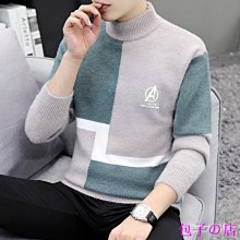 水貂絨毛衣男士半高領打底衫2023秋冬季加厚男裝衫保暖冬裝上衣服男裝毛衣 男士針織衫 歷史價格詳細信息