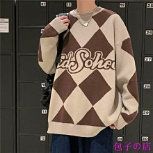 包子の店復古背心針織男馬甲 M-2XL 外穿潮牌ins個性t潮流無袖坎肩寬松毛衣坎袖秋 SP 歷史價格詳細信息