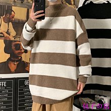 包子の店針織衫條紋毛衣 氣質V領針織衫 春秋條紋小外套男 青春流行長袖休閒寬鬆型外套 歷史價格詳細信息