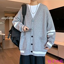 男士V領毛衣外套 M-5XL男生長袖針織衫 純色毛線衣外套 秋季純色針織衫毛衣 男士加肥加大碼罩衫毛衣 韓版修身毛衫上衣 歷史價格詳細信息