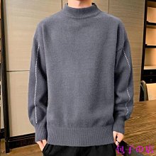 包子の店2022秋小外套男針織衫寬鬆韓版潮流休閒字母毛衣春秋薄V領外套 歷史價格詳細信息