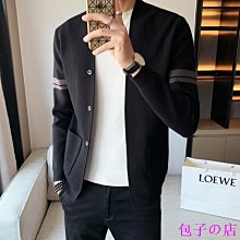 包子の店針織毛衣男秋季恐龍卡通圖案日系原宿風撞色情侶寬松圓領線衫外穿 kim 歷史價格詳細信息