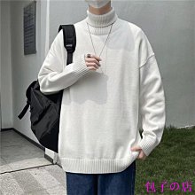 包子の店半拉鍊毛衣男 秋冬款日系復古高級感慵懶風翻領針織衫 寬鬆休閒毛線衣 歷史價格詳細信息