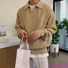 包子の店高級感毛衣外套男ins潮流愛心刺綉針織衫秋冬季加厚開衫情侶線衣 TF1 歷史價格詳細信息