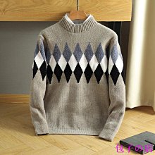 包子の店打底衫針織衫男士上衣爸爸毛衣毛衣❃【6折】 鄂爾多斯市男士圓領毛衣加厚保暖針織中年羊毛衫男冬季大尺碼爸爸裝 歷史價格詳細信息