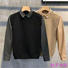 包子の店男士雙面絨保暖衫 修身潮流純色時尚長袖 休閒打底 雙面絨半高領打底衫 歷史價格詳細信息