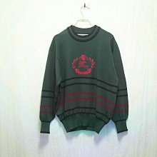Burberry 毛衣 針織毛衣 綠 大電繡 極稀有 蘇格蘭製 老品 復古 古著 Vintage 價格比較,價格查詢,歷史價格詳細信息