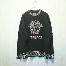 [稀有品] Versace 凡賽斯 寶藍色雙飛馬 白色素面萊卡彈力棉短袖T恤 義大利製 M號 歷史價格詳細信息