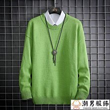 純色冬季圓領毛衣男日系加絨寬松針織線衣加厚內搭休閑百搭打底衫男裝毛衣 男士針織衫 歷史價格詳細信息