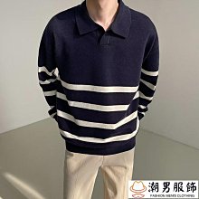 男童條紋氣質翻領上衣  兒童上衣 童衣 男童T恤 中小童短袖上衣 男童POLO衫【蘋果小舖】(BR)2004 A6 歷史價格詳細信息