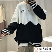 新款高領毛衣男港風男女針織衫冬季男士毛衣厚款潮流寬松慵懶外穿線衣-潮男服飾 歷史價格詳細信息