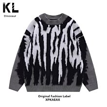 美式高街復古線條分割毛邊多口袋牛仔褲男士ins潮流寬鬆直筒長褲 歷史價格詳細信息