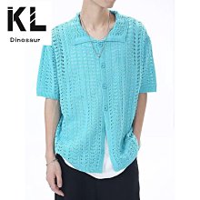 鏤空設計感薄款長袖防曬罩衫女夏季外搭針織衫小眾套頭短款上衣潮 歷史價格詳細信息