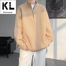 美式復古毛衣男M3XL 秋冬寬鬆百搭圓領麻花撞色毛衣男女 慵懶日系軟糯撞色針織衫 歷史價格詳細信息