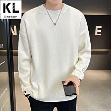 新品 圓領毛衣男士秋冬季潮牌假兩件針織毛衣潮牌毛衣內搭衫2022新款秋冬季男士毛線衣潮時尚百搭毛衣-可開發票 歷史價格詳細信息