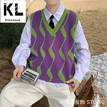 毛衣大格子外套 V領針織外套 學院風 針織外套 秋冬衣著男 複古 方格毛線衣 寬鬆毛線開衫(CF921)【壹號站】 歷史價格詳細信息